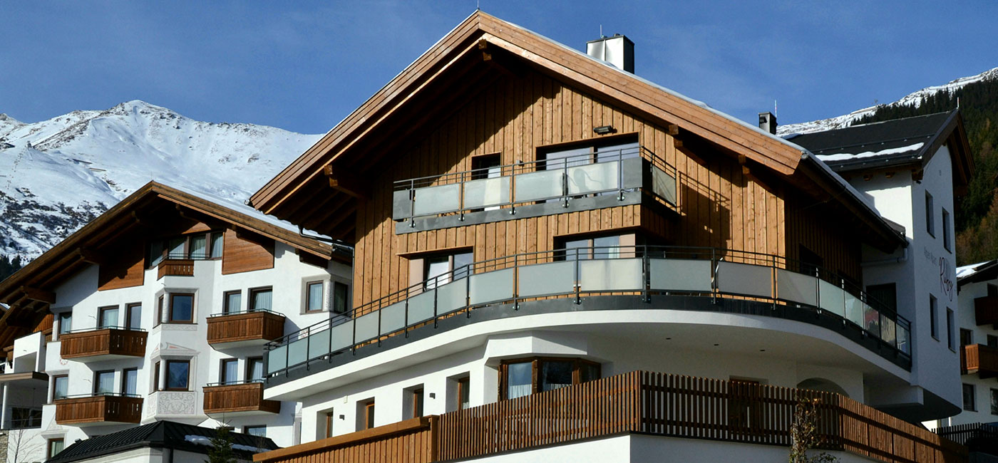 Hausansicht Ruby in Tirol Winteransicht