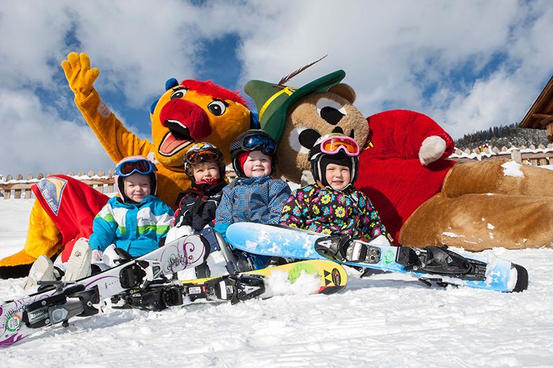 Serfaus Fiss Ladis Murmli Und Berta Mit Kinder C Andreas Kirschner